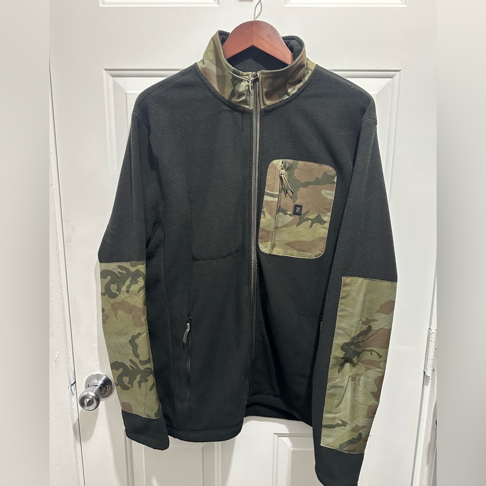 Roark Black and Camouflage Jacket
